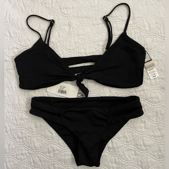 L*SPACE- black bikini- NWT - Picture 2 of 3